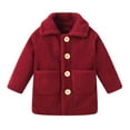 thumbnail image 5 of LUOGENLI Jackets for Girls 10-12 Colors Toddler Baby Girls Long Coat Tollder Kids Winter Jacket Warm Outwear Clothes Girls Jackets Size 14-16 Dressy Girls Jackets Size 7-8 Spring Red 5-6 Years, 5 of 6