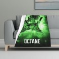 thumbnail image 6 of Apex Legends Octane Anti-Pilling Flannel 32"X48" Super Soft Plush Air Condition Quilt Fluffy Warm Cozy Decorative Blankets, 6 of 7