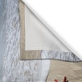 thumbnail image 3 of Ambesonne Starfish Kitchen Curtains, Rainbow Ocean, 55"x39", Multicolor, 3 of 3