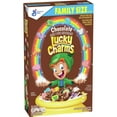 thumbnail image 2 of Chocolate Lucky Charms, Marshmallow Cereal with Unicorns, Whole Grain, 18.8 oz, 2 of 9