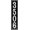 FG-FangNei-Hei, variant on Reflective Aluminum Address Plaque, Vertical House Number Sign for Mailbox, Yard Post, Driveway, Outdoor Use, 12" x 6" White with Screws