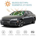 thumbnail image 3 of Awypu Tropical Leaf Beautiful Green Tropical Palm Tree Leaves Car Shades for Front Windows 51.18*27.59 in, 3 of 7