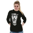 thumbnail image 5 of Halloween Betty Boop Undead Zombie Women's Long Sleeve T Shirt Brisco Brands S, 5 of 5