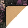 thumbnail image 3 of Yayeee Area Rugs for Living Room 5.2'x4' Non Slip Washable Bedroom Floor Carpet, Dark Purple Floral Pattern, 3 of 6