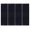 Black, variant on Set of 12 Self Adhesive Acoustics Foam Panels Square Soundproof Wall Panels