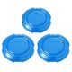 thumbnail image 1 of Coche Exterior Puerta Llave Conector Cubierta Panel Agujero Brillante 3uds Azul claro, 1 of 1