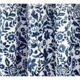 thumbnail image 4 of DriftAway Julia Watercolor Blackout Room Darkening Grommet Lined Thermal Insulated Energy Saving Window Curtains 2 Layers 2 Panels, 4 of 5
