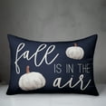 thumbnail image 2 of Creative Products Fall in the Air Navy 14x20 Spun Poly Pillow, 2 of 2