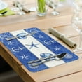 thumbnail image 3 of CounterArt "Nautical" 4-Pack Reversible Tabletop Placemats, 3 of 7