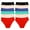 Assorted Color (12-Pack), variant on Angelina Women's Cotton Bikini Panties with Rhinestone Detail (12-Pack)
