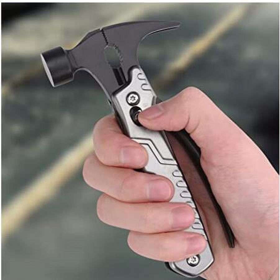 Fawyn Multitool for Men, Father’s Day Gift, Pocket Multi Tool 12 in 1 Hammer, Camping Accessories Survival Gear and Equipment for Boy Friend, Birthday/Valentine/Christmas Gifts, Outdoor Tools - image 4 of 7