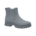 thumbnail image 3 of Crunowin Women's Ankle Rain Boots, Waterproof Everyday Versatile Lightweight Casual Outdoor Shoes Dark Gray 7, 3 of 8