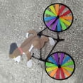 thumbnail image 4 of Bearachild Plastic Windmill Pinwheel Wind Spinner Kids Toy Decor Party Garden Lawn Kits de decoración para fiestas perro cafe, 4 of 6