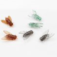 thumbnail image 4 of BTOER 20pcs Fly Fishing Fly Soft Bait Fish Gear For Pike Salmon Trout Bass 11/17/21mm, 4 of 9