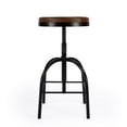 thumbnail image 6 of Butler Specialty Clyde Brown Leather Adjustable Bar Stool, 6 of 11