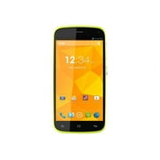 BLU Life Play - 3G smartphone - RAM 1 GB / Internal Memory 4 GB - microSD slot - LCD display - 4.7" - 1280 x 720 pixels - rear camera 8 MP - yellow