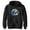 Black, variant on Boy's Fortnite Surfer Meowscles Pull Over Hoodie Black Medium
