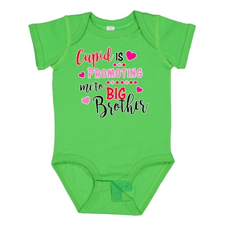 

Inktastic Cupid is Promoting Me to Big Brother Gift Baby Boy Bodysuit