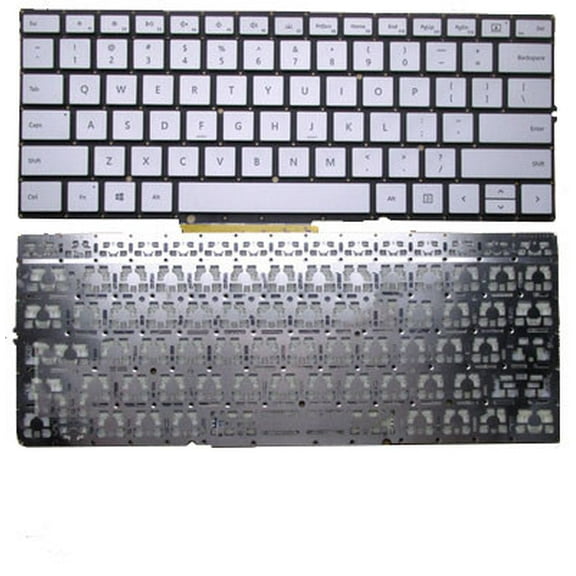 Dock Keyboard For Microsoft Surface Book 2 15'' 1793 1813 United States US Silver MSM16G53US9528