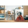 thumbnail image 2 of Ahgly Company Machine Washable Indoor Rectangle Traditional Sienna Brown Area Rugs, 2' x 5', 2 of 7