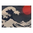 thumbnail image 6 of Shiartex Wave Red Sun Japanese Art Wooden Jigsaw Puzzle Challenging Difficult Wood Puzzles for Adults Gift for Family Friends 500 PCS, 6 of 6