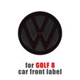 thumbnail image 1 of Car Front Hood Radiator Rear Tail Trunk Emblem Sticker Auto Accessorie For For VW Golf 7 Touran B6 Tiguan Bora MK7 GOLF8-Front Marker, 1 of 6
