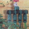 thumbnail image 2 of Injueey Grifo de mantenimiento de césped para riego de jardín, desviador de válvula de a cuatro salidas, Conector divisor de manguera de jardín Almacenamiento y organización del hogar Injueey HA023431-00, 2 of 6