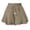 Khaki, variant on Women's Flowy Ruffle Tiered Skorts Drawstring Elastic Waist Flutter A-Line Skirt Summer Boho Beach Short Skirts