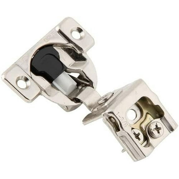 Silverline SCH125S Soft Close Hinge, 3 Way Adjustable, 1-1/4" Overlay Face Frame, Nickel Plated 25 Pack
