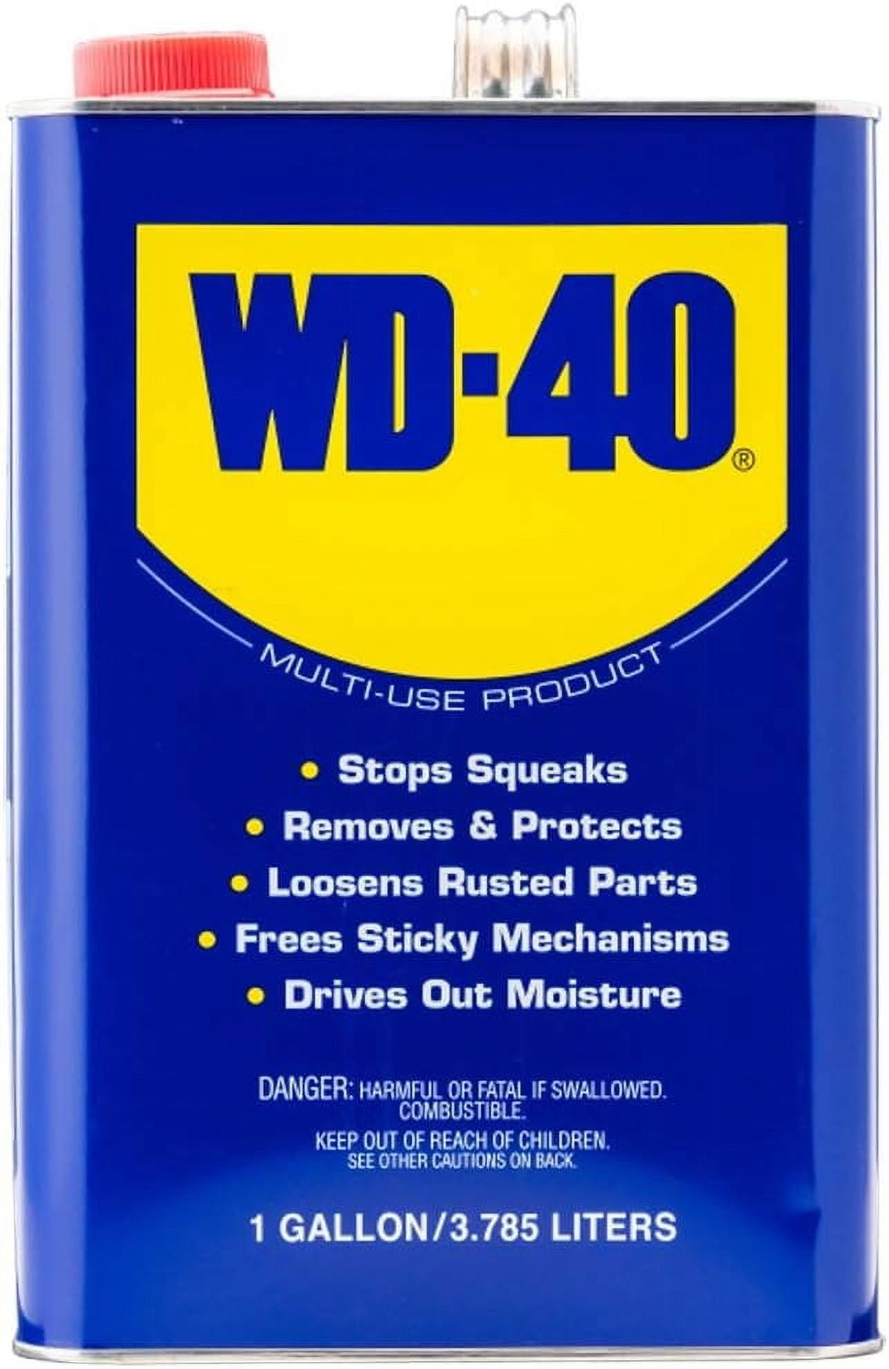 WD-40 Multi-Use Product Original Formula - Rust Free Material Lubricant - 4-Pack, 1 Gal