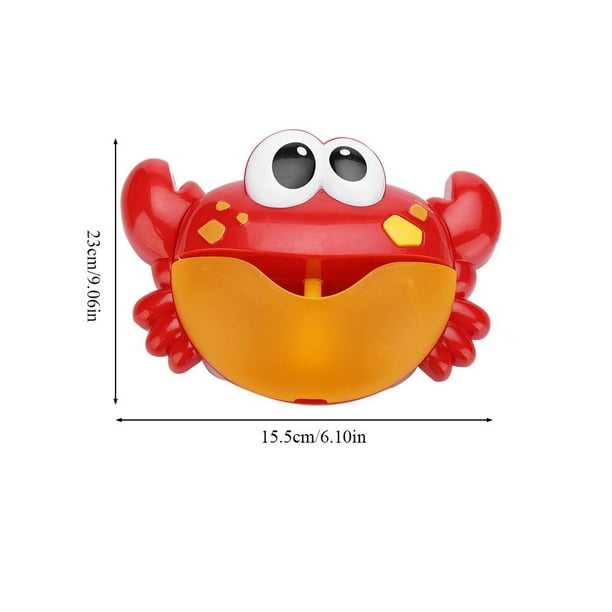 Jouet de bain Crabe à bulles amusant pour bébé - Enjouet
