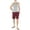 Boysenberry, variant on Club Room Mens Classic Fit Flat Front Bermuda Shorts
