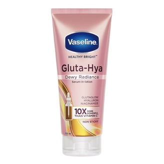 Vaseline Gluta-Hya Flawless Glow Lotion for Face & Body | Gives Brighter Skin