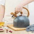 thumbnail image 3 of 2.5L Whistling Kettle Teapot Kettle Hiking Teapot Water Kettle Tea Kettle, 3 of 7
