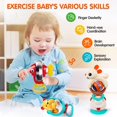 thumbnail image 3 of Juego de 3 ventosas para tronas Baby Toys WITALENT de 6 a 12 meses, 3 of 8