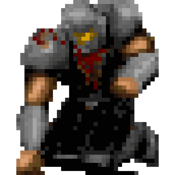 H12003 Video Game 16-bit Doomed Space Marine