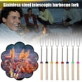 thumbnail image 5 of 32 Inch Extendable Marshmallow Roasting Sticks - Safe, Color-Coded, Easy to Clean, 8 Pack, 5 of 9