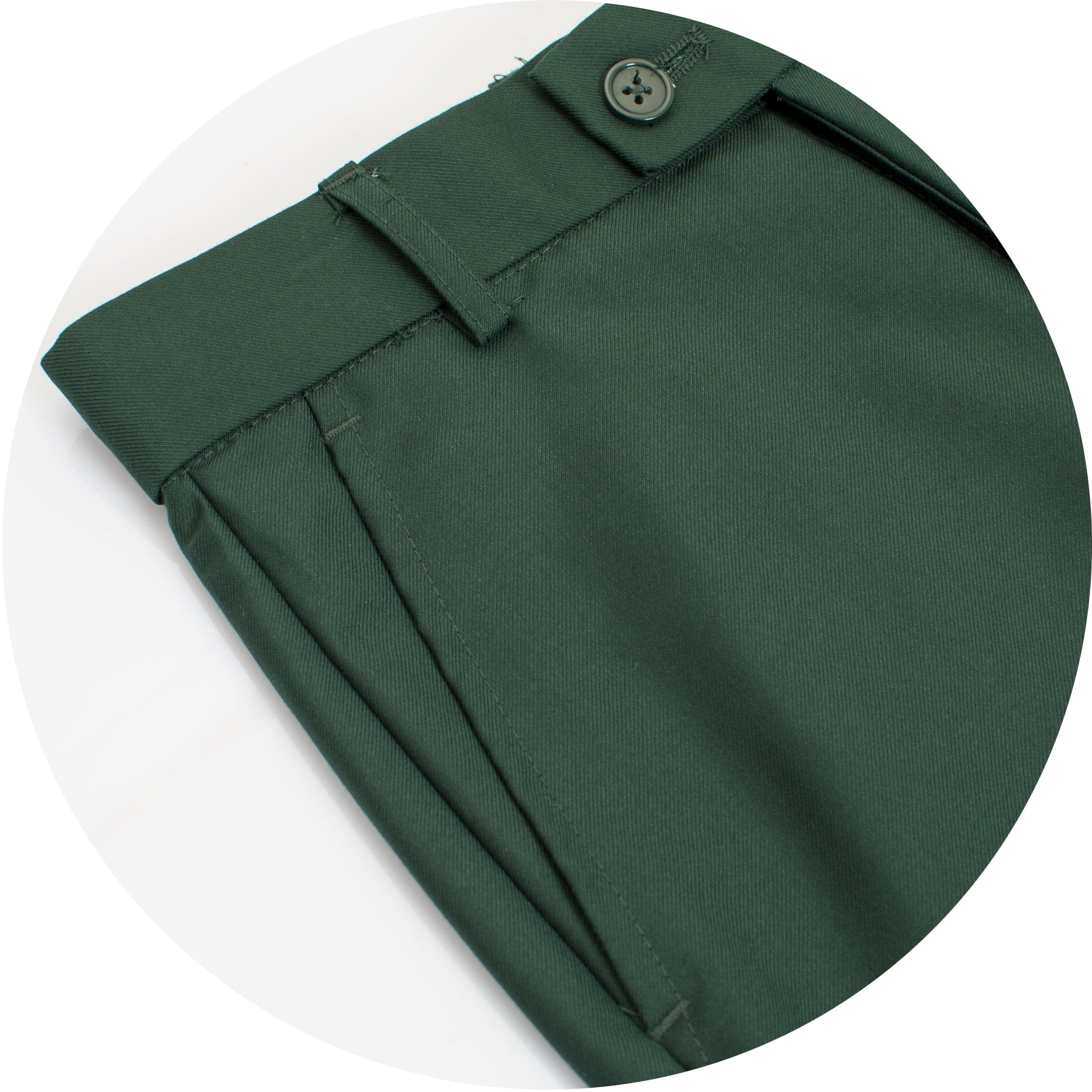 Little Kid's Premium Emerald Green 8 Piece Suit Set - Boys