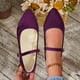 thumbnail image 2 of Zapatos Casuales para Mujeres de Moda Primavera Y Verano Versátil Tamaño Grande un Botón Punteado Dedo Del Pie Tacón Bajo Zapatos de Verano Casuales Elegantes para Mujeres, 2 of 7