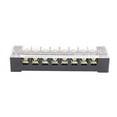thumbnail image 2 of 2 Pcs 600V 15A 8P Dual Row Barrier Terminal Block + 4 x Terminal Stripes, 2 of 5