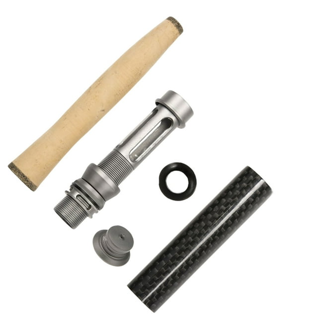 Guardoinrt Poignée de Tige Souple Professionnelle Durable Pratique pour Siège de Moulinet à Roue Tournante Poignée en Liège Accessoires d'Attirail Raccords Remplacements Ensemble-Fly6