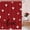 Rouge, variante sur Rideau de Douche de la Saint-Valentin Décoration de Salle de Bain Maison Tissu Polyester Imperméable Cœur de Bonbon Ensembles de Rideaux de Douche avec 12 Crochets Conversation Amour de la Saint-Valentin Rideau de Douche 72x72 Po