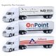 thumbnail image 2 of Camión de juguete diecast NewRay Peterbilt 387 Long Haul Trucker 1:43, 2 of 4