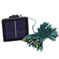thumbnail image 6 of Novelty Lights 100 Light Multicolor LED Solar Powered String Lights 6" Spacing White Wire 60 Feet, 6 of 6