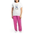 thumbnail image 4 of CafePress - Bichon Mama's Boy Women's Light Pajamas - Women's Short Sleeve Print T-Shirt and Pants Light Cotton Pajama Set, 4 of 7