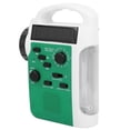 thumbnail image 3 of Linterna LED de emergencia con Radio FM/AM para exteriores con manivela y dinamo con carga Solar, 3 of 8