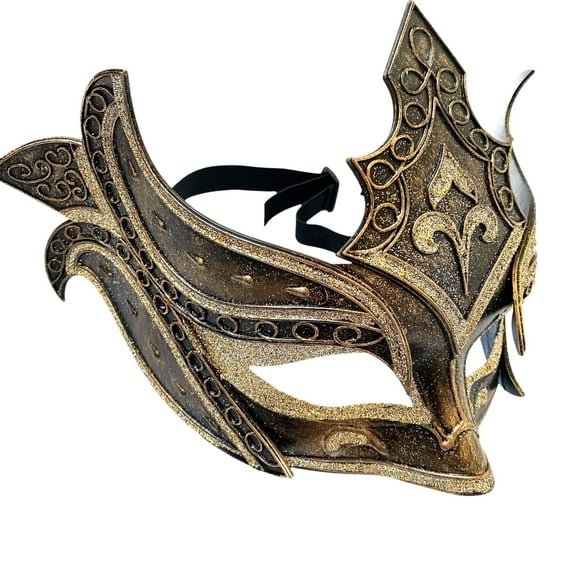 Unisex Mens Masquerade Mask Warrior Steampunk Hero Helmet Military Soldier Cosplay Dress Up Festival Halloween Party