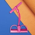 thumbnail image 2 of Bandas De Resistencia Física 4 bandas de resistencia de fitness de pedal de tubo ligeras para gimnasio fitness (rosa) Sywqhk Para Estrenar, 2 of 7