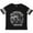 Football Black and White, variant on Summer Vacation Mode Cape Charles Beach Virginia Boys or Girls Toddler T-Shirt