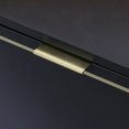 thumbnail image 4 of Eumyviv 30.5"Height Mid-Century Sideboards and Buffets with 2 Doors,Black Color Kitchen Accent Storage Cabinets Credenzas, H0042, 4 of 8